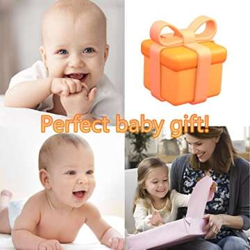 PADONISE Baby Wrist Rattle Socks and Rattles Socks Set Cartoon Baby Socks Baby Toys for Toddlers 1-3 Year Old Newborn Sensory Toys 3-6 Months Early Learning Toys Baby Shower Gifts for Boys Girls