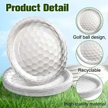120 Pack Golf Party Supplies for Themed Celebrations
