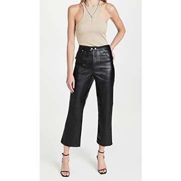 Stylish [BLANKNYC] Vegan Leather Pants for Women