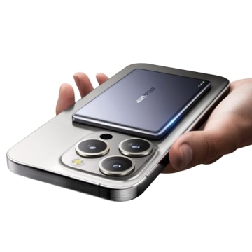 Ultra-Thin Magnetic Power Bank for iPhone - 5000mAh