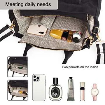 Premium Canvas Tote Bag with Adjustable Strap for Women