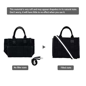 Premium Canvas Tote Bag with Adjustable Strap for Women