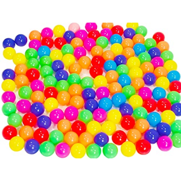 LANGXUN 50 Soft Plastic Eco-Friendly Balls for Kids