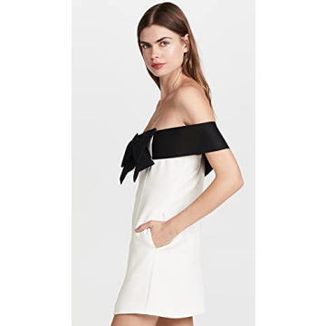 Elegant Off Shoulder Bow Dress for Chic Women