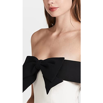 Elegant Off Shoulder Bow Dress for Chic Women