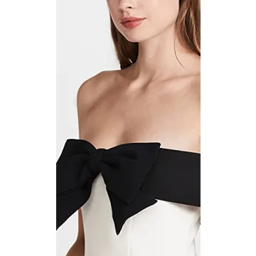Elegant Off Shoulder Bow Dress for Chic Women