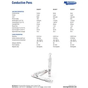 MG Chemicals 838AR-P Carbon Conductive Pen for All Uses