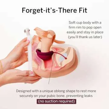 Menstrual Discs with Sterilizer for Comfortable Leak-Free Periods