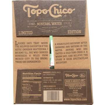 (Topo Chico, Water Mineral Carbonated, 12 Fl Oz(Pack of 12)