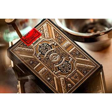 theory11 James Bond 007 Premium Playing Cards - Gold Foil, Official Collectible Deck