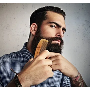 Beard Brush and Comb Kit - Quality Grooming Set for Men