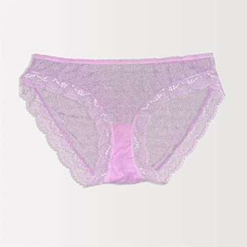 Sexy Basics Women's Lace Bikini Underwear - Multi Color Packs