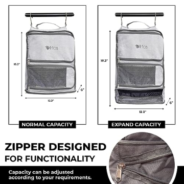 Artos Hanging Packing Cube for Organized Travel Storage