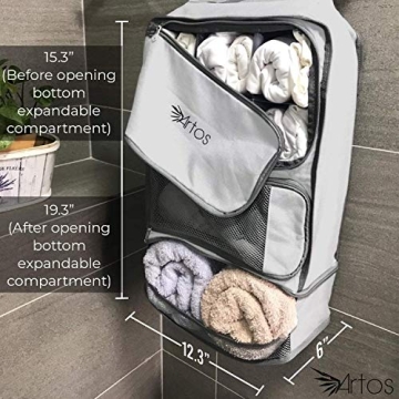 Artos Hanging Packing Cube for Organized Travel Storage