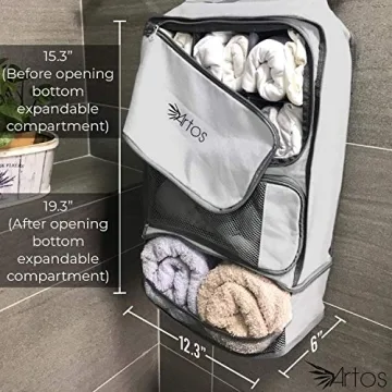 Artos Hanging Packing Cube for Organized Travel Storage