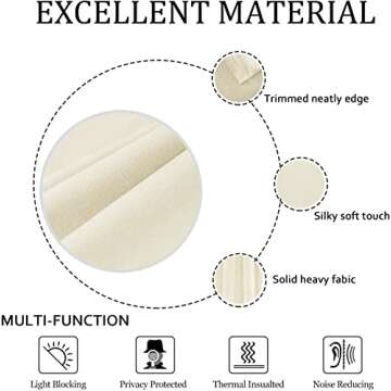 Luxurious Ivory Velvet Curtains for Home Decor and Comfort