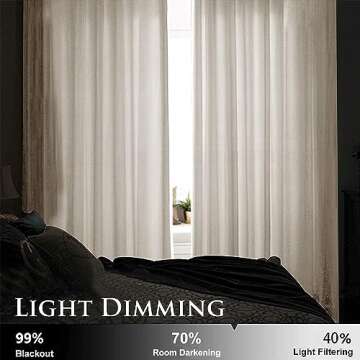 Luxurious Ivory Velvet Curtains for Home Decor and Comfort