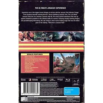 Jurassic Park Ultimate Trilogy (Limited Edition VHS Case) (Jurassic Park/The Lost World: Jurassic Park/Jurassic Park 3)