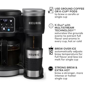 Keurig K-Duo Hot & Iced Coffee Maker with Reservoir