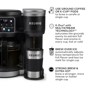 Keurig K-Duo Hot & Iced Coffee Maker with Reservoir