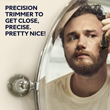 Dollar Shave Club Men's 4-Blade Razor Refill for Optimal Shaving Comfort