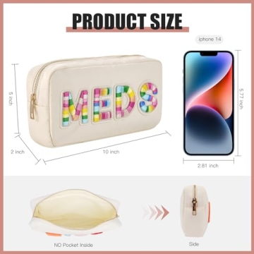 Chic Chenille RX Letter Bags for Easy Organization