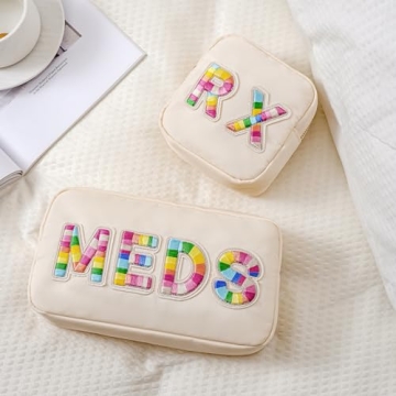 Chic Chenille RX Letter Bags for Easy Organization