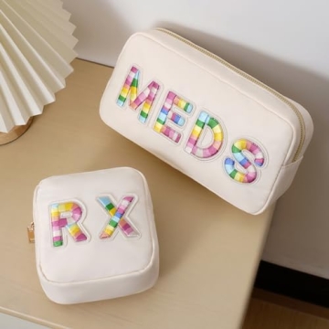 Chic Chenille RX Letter Bags for Easy Organization