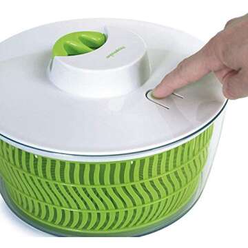 Prep Solutions 4 Quart Salad Spinner with Pull Cord
