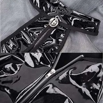 Latex Cat Cosplay Costume | Sexy Bodysuit for Halloween