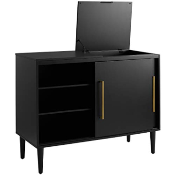 Crosley Everett Record Player Stand with Vinyl Storage