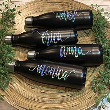 TECKWRAP Holographic Chrome Vinyl for Stunning Crafts