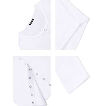FENSACE Crop Tops for Women Trendy Going Out Y2K Sexy Fall Tops 2024 White Long Sleeve Knit Shirts(White,Small)