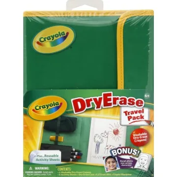 Crayola Washable Dry Erase Pack for Kids Ages 4-7