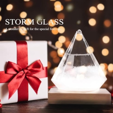 Weather Storm Glass Bottle Stylish Weather Forecaster