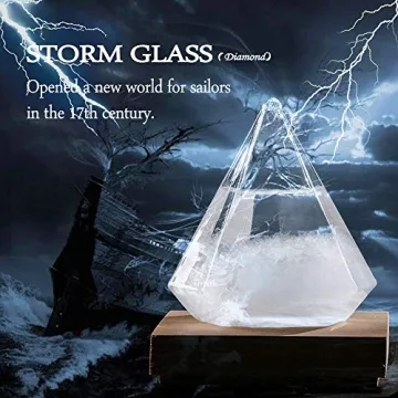 Weather Storm Glass Bottle Stylish Weather Forecaster