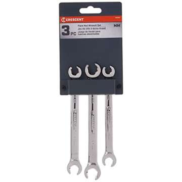 Crescent 3 Pc. Flare Nut Metric Wrench Set - CFNWS1