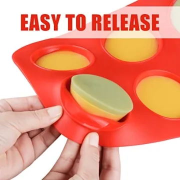 CAKETIME Silicone Muffin Pan Set for Healthy Baking
