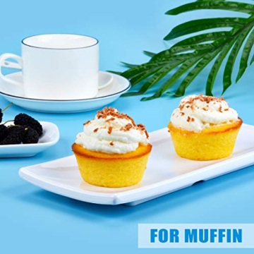 CAKETIME Silicone Muffin Pan Set for Healthy Baking