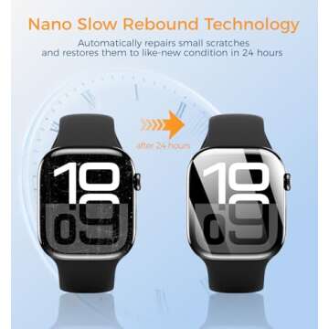 AK JOHN Apple Watch Series 10 Screen Protector 46mm