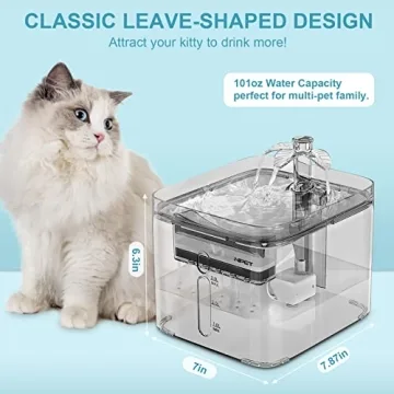 NPET Cat Water Fountain 3L Automatic Pet Drinking Fountain