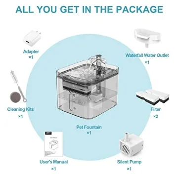 NPET Cat Water Fountain 3L Automatic Pet Drinking Fountain