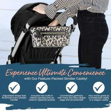 Versatile Itzy Ritzy Stroller Caddy - Stylish Organizer Bag