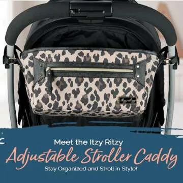 Versatile Itzy Ritzy Stroller Caddy - Stylish Organizer Bag