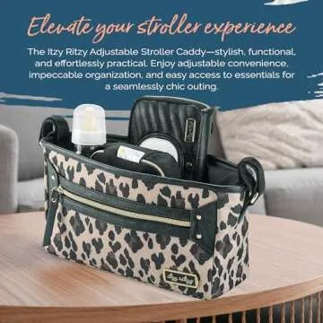 Versatile Itzy Ritzy Stroller Caddy - Stylish Organizer Bag