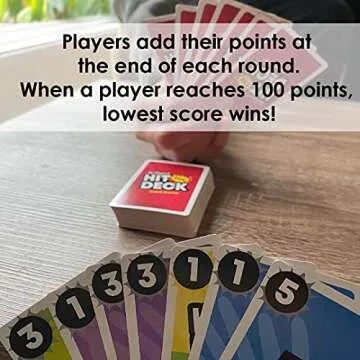 University Games Hit The Deck Card Game for Family Fun