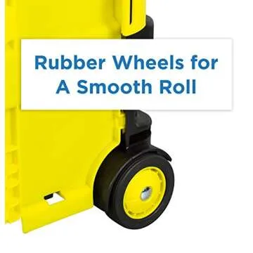 Utility Cart with Lid - Portable, Collapsible Solution