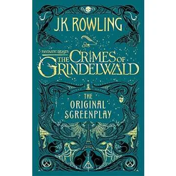 J.K. Rowling Collection 6 Books Set (Harry Potter and the Cursed Child Parts One and Two, Fantastic Beasts The Crimes of Grindelwald,The Original Screenplay,Quidditch Through the Ages and more)