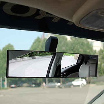 8sanlione Panoramic Rearview Mirror for Driving Safety and Style