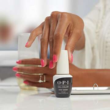 OPI Gel Stay Shiny Top Coat for Nails 0.5 fl oz